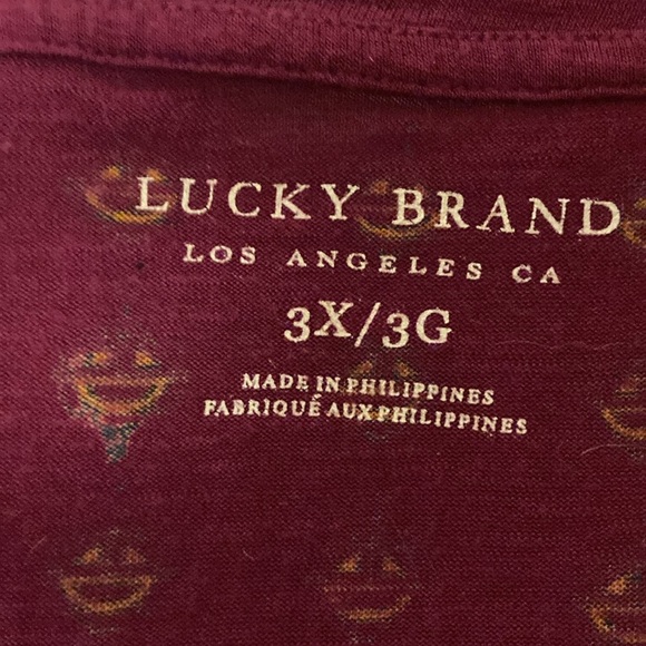 COPY - Used women’s plus size 3x Luckys shirt. - Picture 4 of 4
